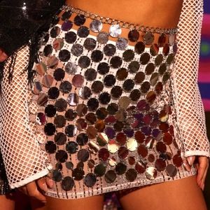 Sequin Disco Skirt